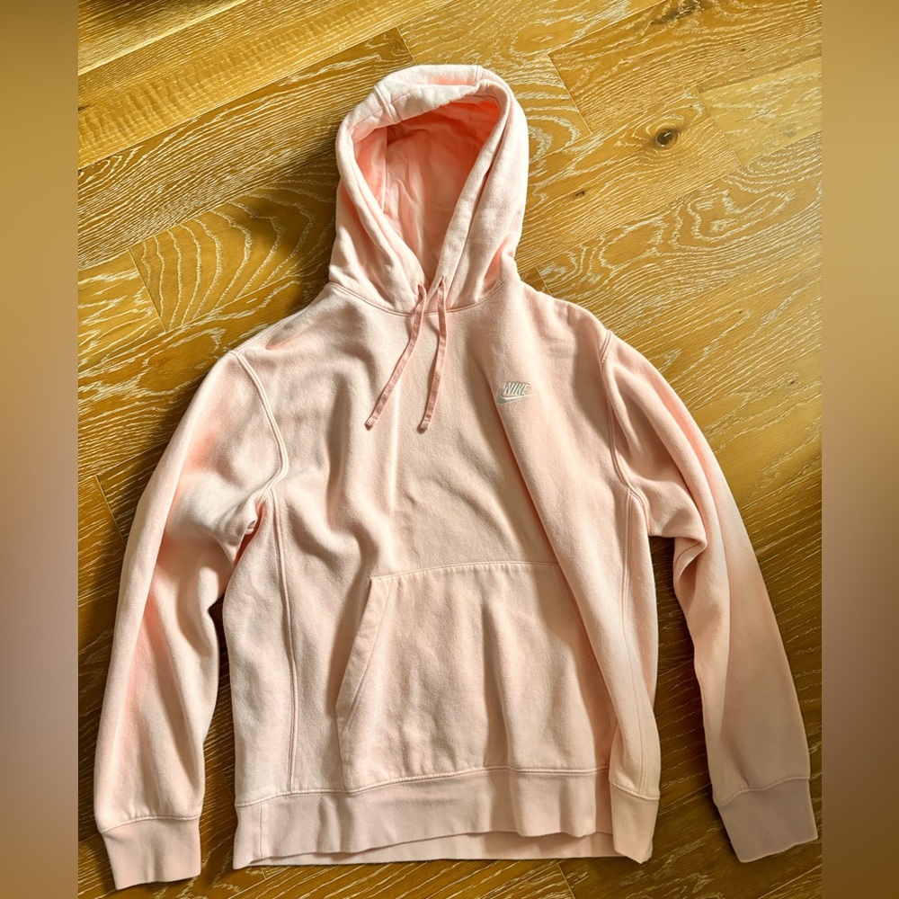 Nike Light Pink Pullover Hoodie